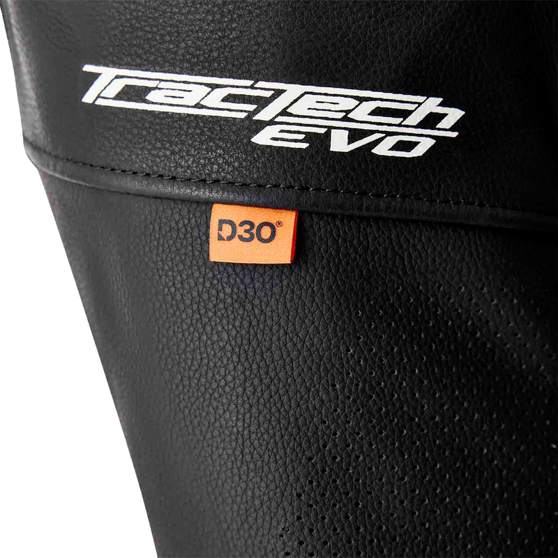 Rst 556-3635342 103635BLU-42 TRACTECH EVO D3O JACKET BLK/BLUE LEATHER MD