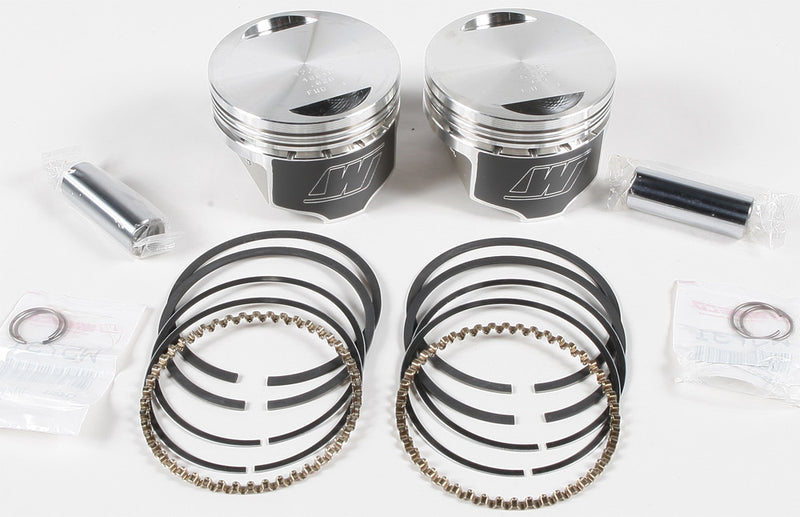 Wiseco V-Twin Piston Kit 1340 EVO BIG Twin 8.5:1 Comp - K1642 For Harley Motorcycles 1984-1999