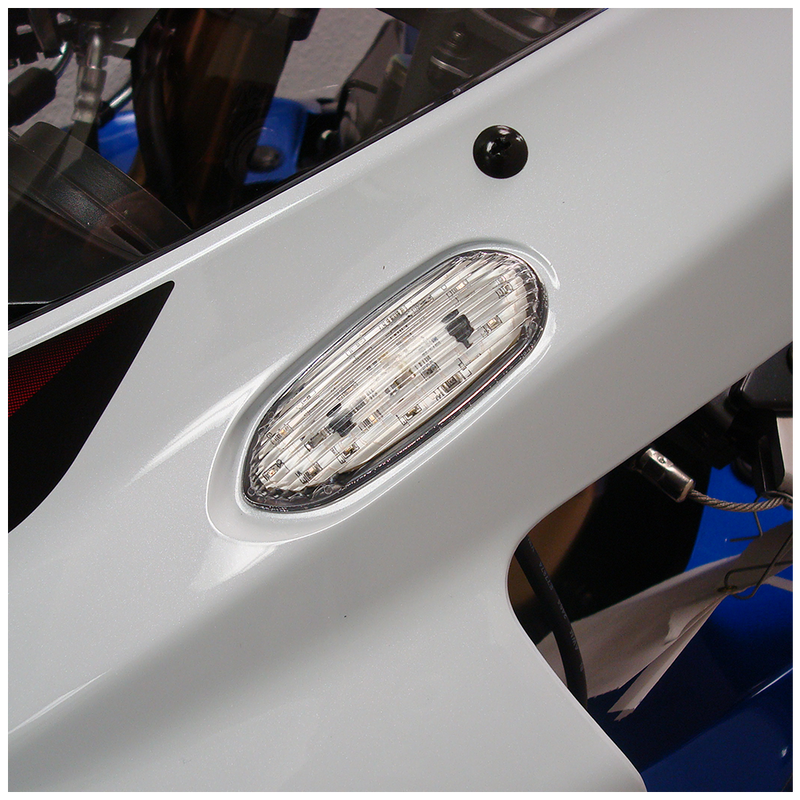 Hot Bodies Flush Mount Signal TS Clear - S06GS-SIG-CLR Suzuki 1000 / 600 / 750 2005-2016