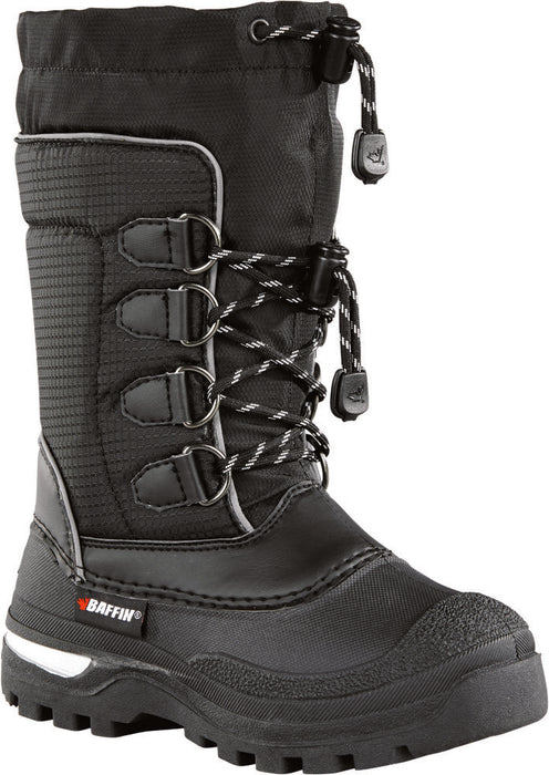 Baffin 11-025307 SNTRJ026-BK1-07 JUNIOR PINETREE BOOTS BLACK 07