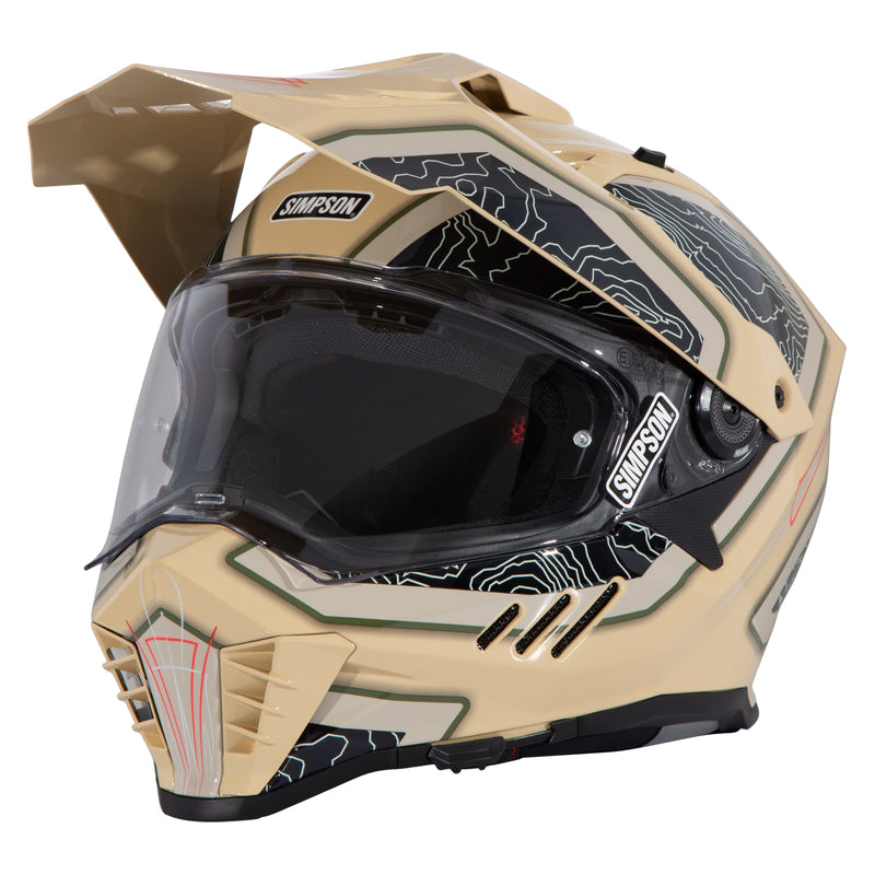 Simpson Motorcycle Xcursion Bandit Helmet