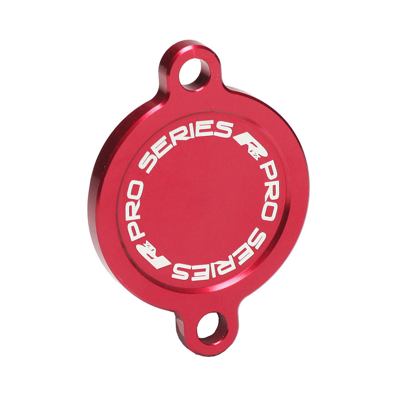 Rfx 739-0453 FXFC 50200 99RD OIL FILTER COVER RED KTM/HUSQ/GAS