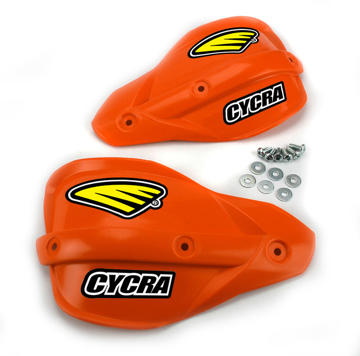 Cycra 714-1181 1CYC-1015-22 PLASTIC REPLACEMENT SHIELDS ORANGE