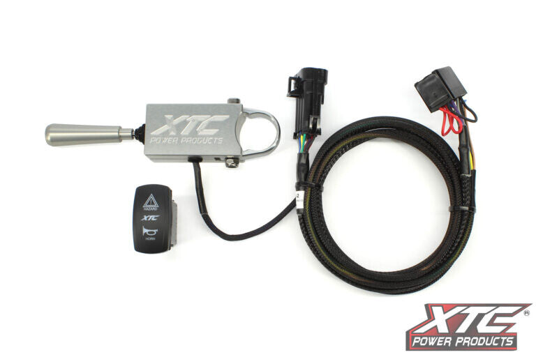 Xtc Power Products Auto Turn Signal Kit W Billet Lever AND Front DRL Lights CAN Can-Am Defender - ATS-L-CAN-DEF-DRL Can-Am Defender 2016-2026