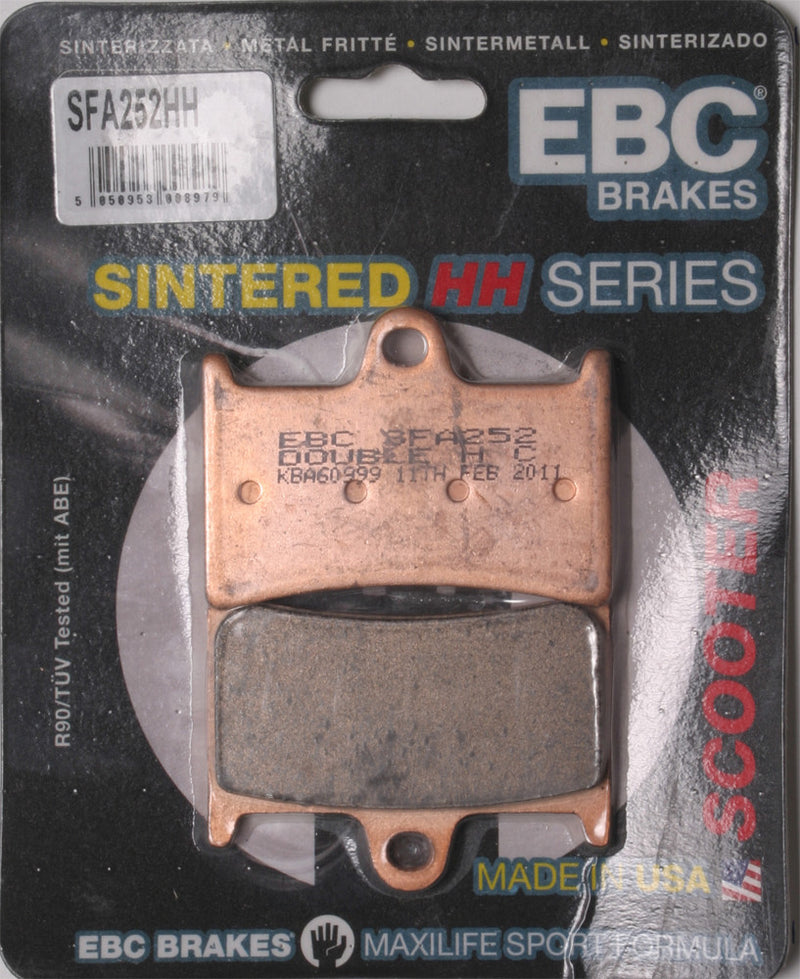 Ebc Brake Pads Double-H Sintered - SFA252HH Yamaha 500 Max 2009-2011