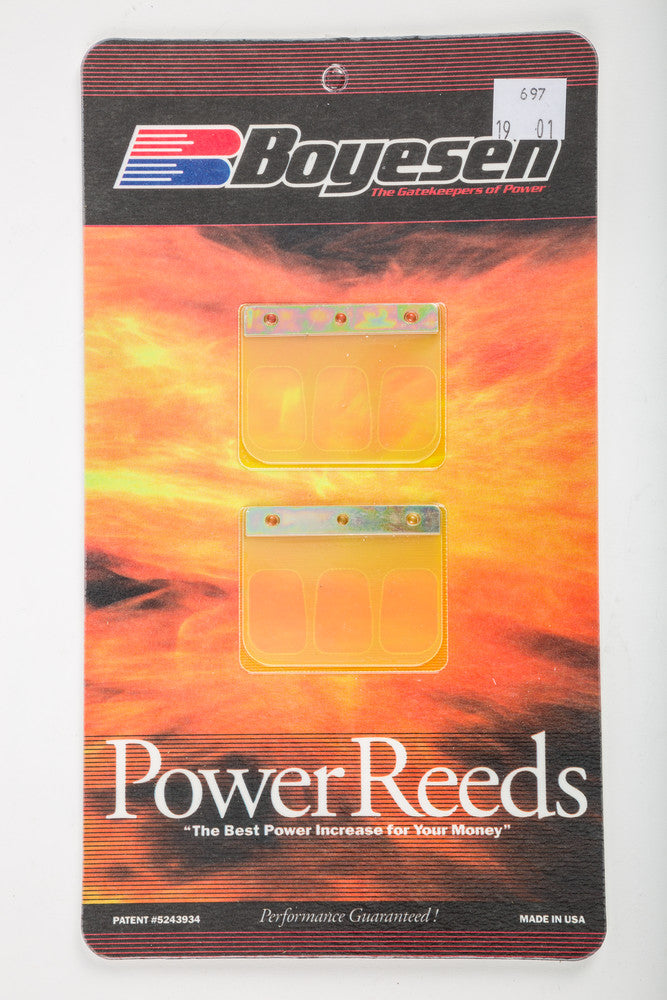 Boyesen Motorcycle Reeds - 697 Yamaha YZ 125 2001-2002