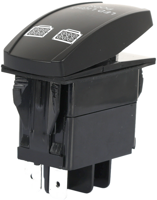 Flip 12-9073 SC1-AMB-L15 LED LIGHT PODS LIGHTING SWITCH PRO SERIES BACKLIT