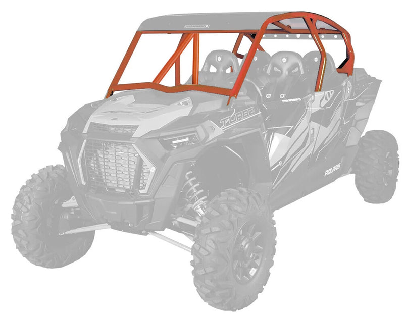 Pro Armor CAB Asylum Cage With V Intrusion Orange Rust Metallic - P194C028ORM Polaris RZR 2019-2022