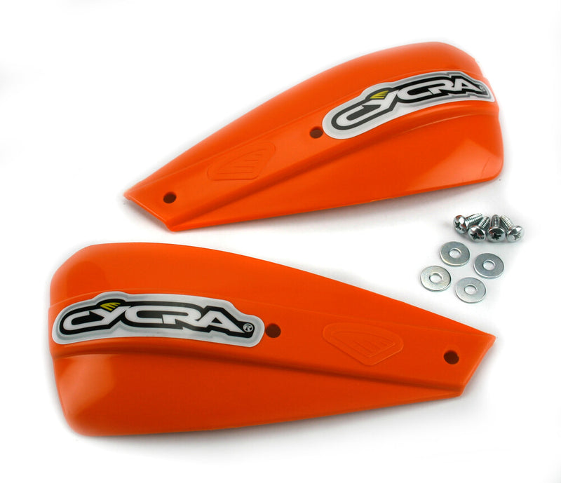 Cycra 714-1254 1CYC-1115-22 LOW PROFILE REPLACEMENT HANDSHIELDS - ORANGE