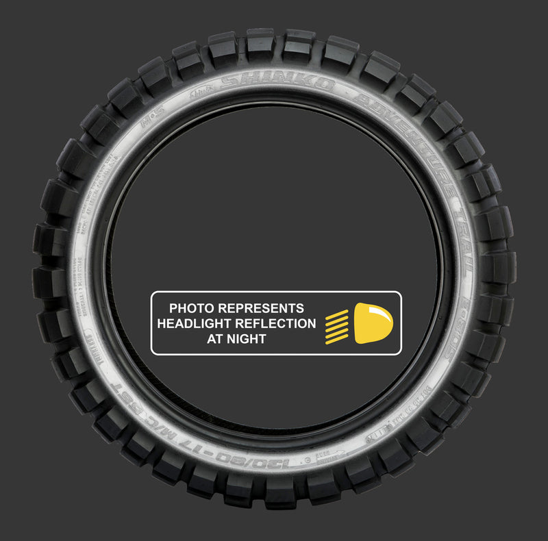 Shinko 87-4717 87-4717 TIRE 805 DUAL SPORT REAR 140/80-17 69Q BIAS TT REF