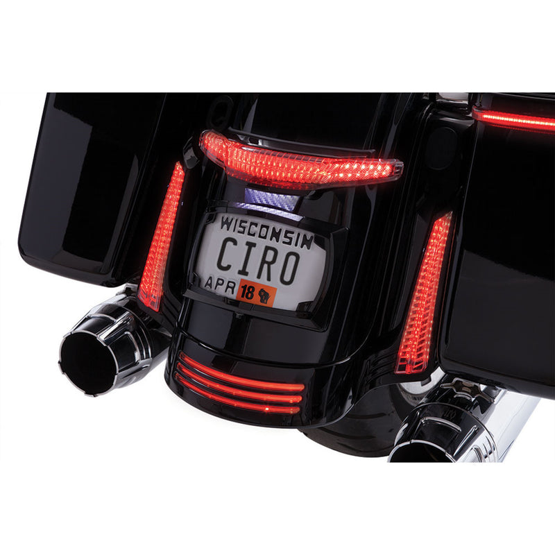 Ciro Taillight License Plate Holder - 40052 For Harley Touring 2010-2013