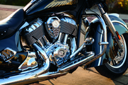 Kuryakyn 5654 Spear Brake Pedal Pad For 14-23 Indian Models Chrome - User 1
