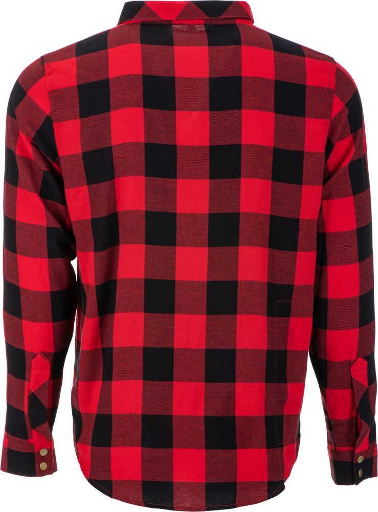 Fly Racing 354-6392S 354-6392S FLY TEK FLANNEL RED/BLACK SM