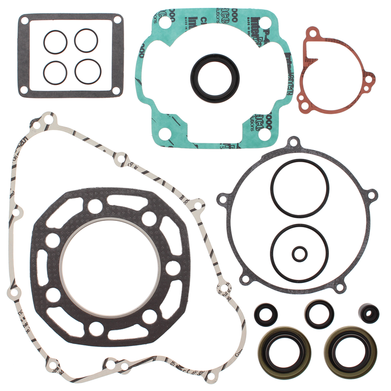 Vertex Complete Gasket SET With OIL Seals - 811473 Kawasaki KX 500 1985