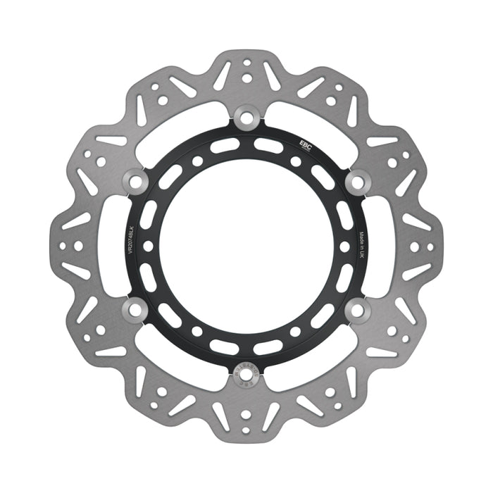 EBC Powersports VR2074BLK EBC 97-07 Yamaha YZF 600 R Thundercat Front Left/right Vee Floating Black Rotor - User 1