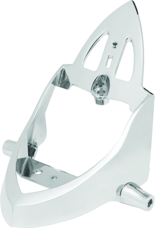 Kuryakyn 3128 Rear Turn Signal & License Plate Mount Indian Chrome - Photo - Primary
