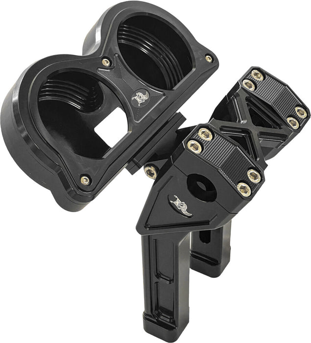 Kens Factory 563-03020 KFH-01 NL GAUGE RELOCATION FLTR/FLHX 14-25