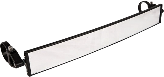 Axia 12-9319 MODPRVMSM-BK 17" WIDE PANORAMIC REARVIEW MIRROR BLACK W/ 0.5" ARMS