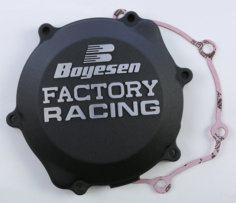 Boyesen Factory Racing Clutch Cover Black - CC-30B Yamaha YZ 85 / YZ 65 2002-2024