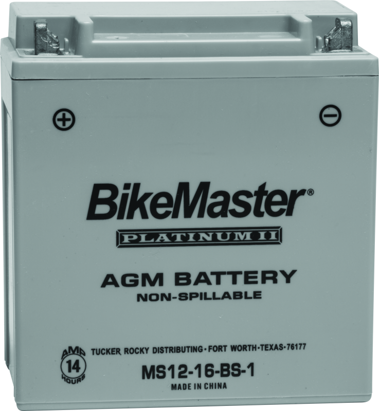 BikeMaster 780771 AGM Battery - MS12-16-BS-1 - Photo - Primary