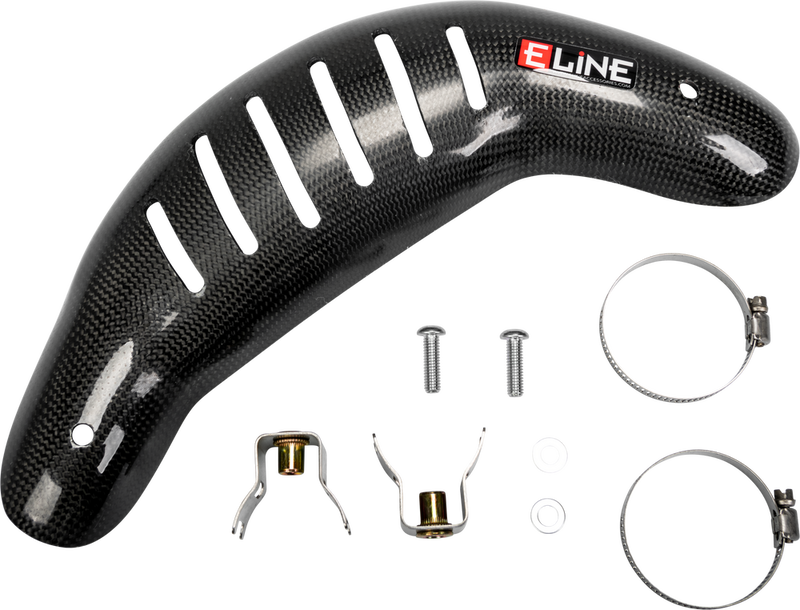 E-Line Accessories Carbon Fiber Heat Shields HUS - MHS45019F KTM SX-F 450 / XC-F 450 2019-2024