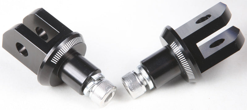 Puig Hi-tech Parts 561-06454BK 6454N FOOTPEG ADAPTER BLACK YAM