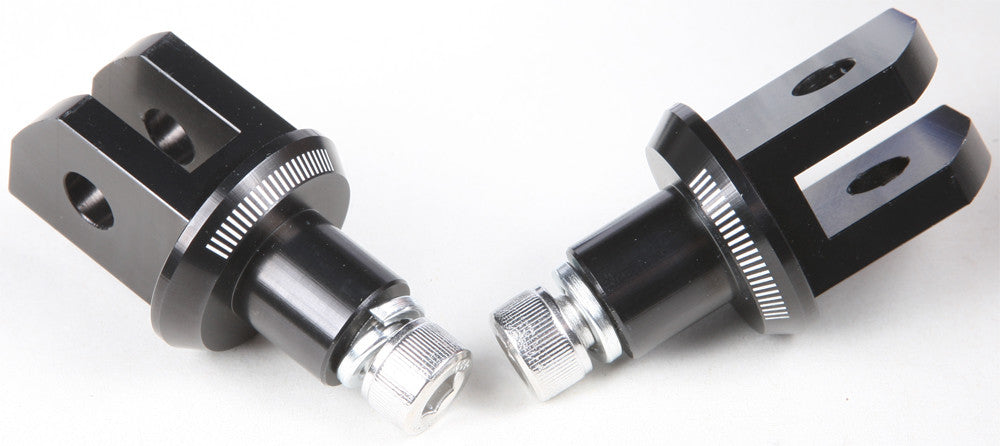 Puig Hi-tech Parts 561-06454BK 6454N FOOTPEG ADAPTER BLACK YAM