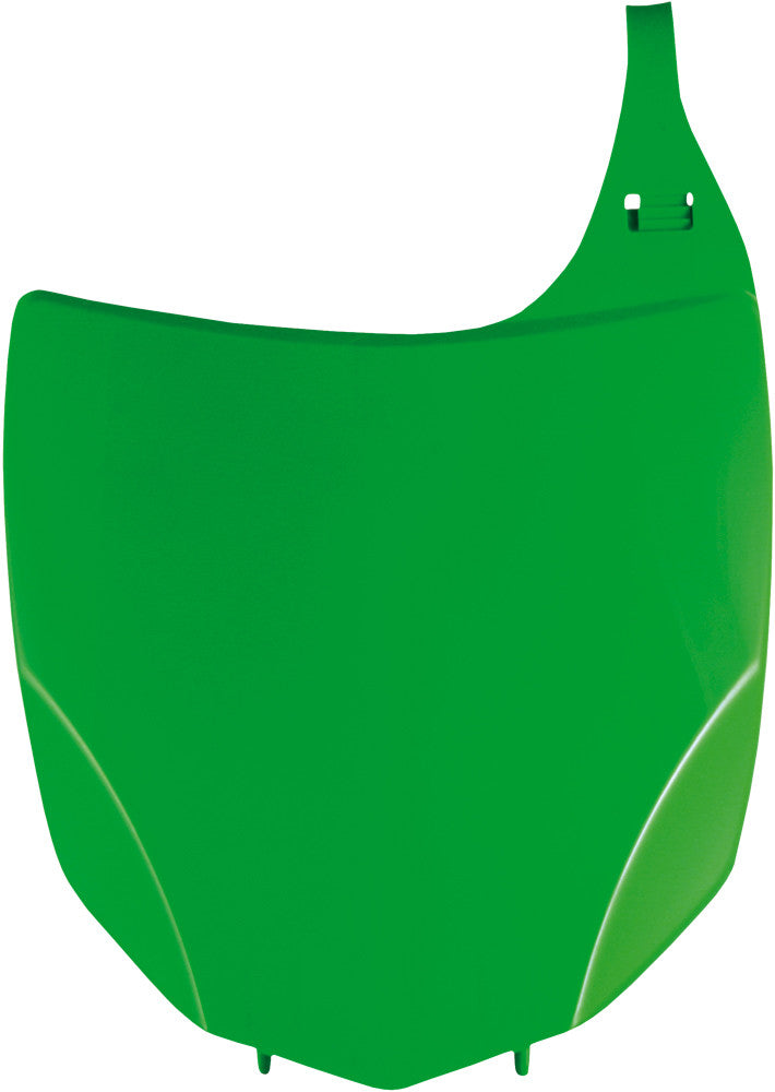 Acerbis Front Number Plate Green - 2141750403 Kawasaki KX 250 / KX 450 2009-2012