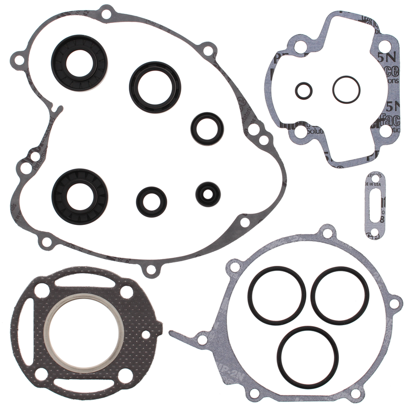 Vertex Complete Gasket SET With OIL Seals - 811402 Kawasaki KX 80 1983-1985