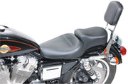 Mustang Motorcycle 75740 Mustang 82-03 Harley Sportster Standard Touring 1PC Seat - Black - User 1