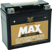 TwinPower 485021 Twin Power GYZ-20H Premium MAX Battery Replaces H-D 65991-82B Made In USA 320 CCA - Photo - Primary