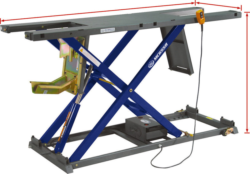 K&l Supply 135-6568 35-6568 MC655R HYDRAULIC LIFT BLUE