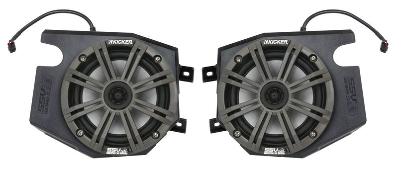 Ssv Works 63-5030K RZ4-F65K KICKER FRONT PODS 65 WATT 6.5" 900S 1000S 1000