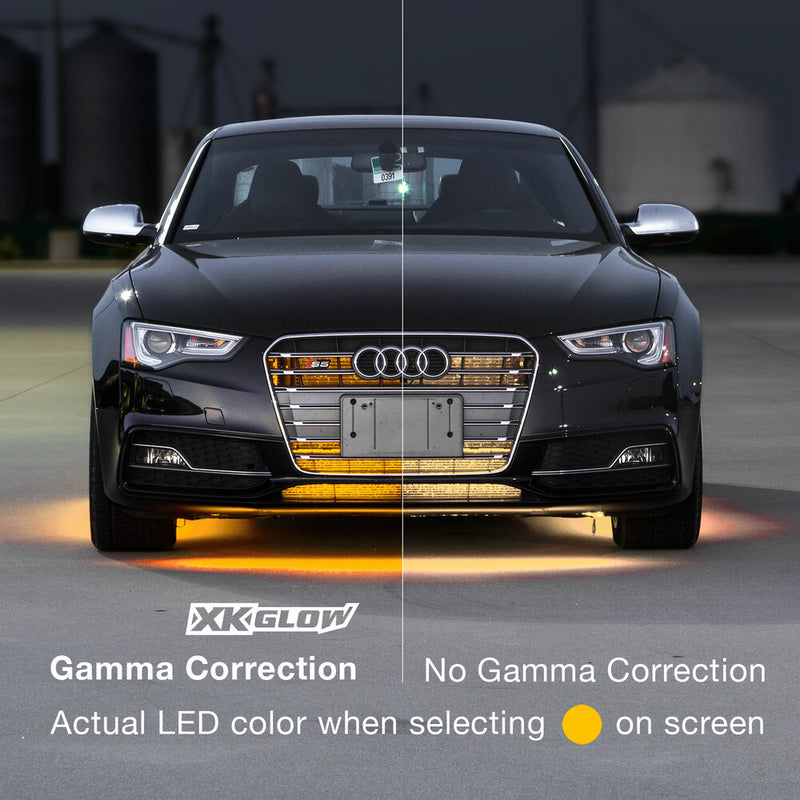 Xk Glow 653-0011 KS-MOTO-STANDARD STANDARD ACCENT LIGHT APP KIT 12PC