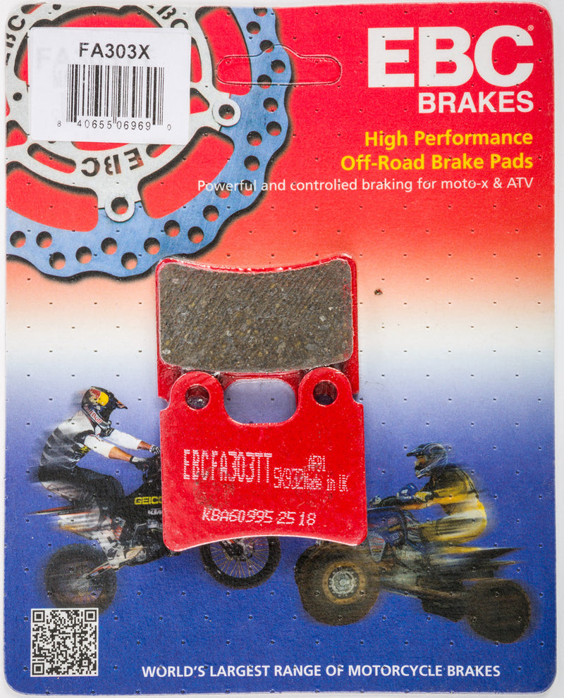 EBC Brake Pads - FA303X Beta Rev3 125 / Rev3 200 / 250 (4 Stroke) 2006-2008