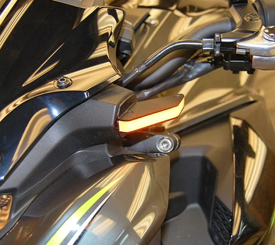 New Rage Cycles Rear LED Turn SIG Amber RED - 109-REAR-TL-AR Suzuki 1800 Boulevard M109R / M109R Boulevard 2006-2009