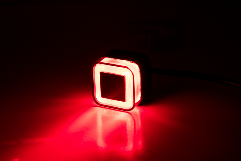 Koso North America GT-07 LED Brake Taillight RED Lens - HB042000