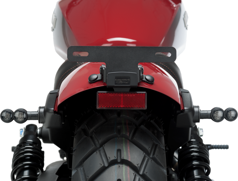 Puig Hi-tech Parts 561-9741BK 9741N LICENSE SUPPORT `18-25 SCOUT BOBBER
