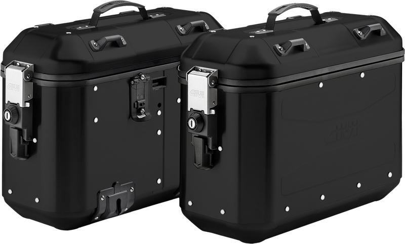 Givi 270-6582 DLMK36BPACK2 DOLOMITI MONOKEY SIDE CASE 36L BLACK PAIR