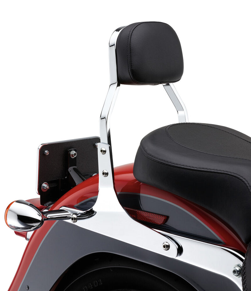 Cobra Mini Sissy Bar Chrome Flst - 602-1100 For Harley Softail Heritage 2006