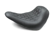 Mustang Motorcycle 83044 Mustang 18-21 Harley Low Rider, Sport Glide Wide Tripper Solo Seat Diamond Stitch - Black - Photo - Primary