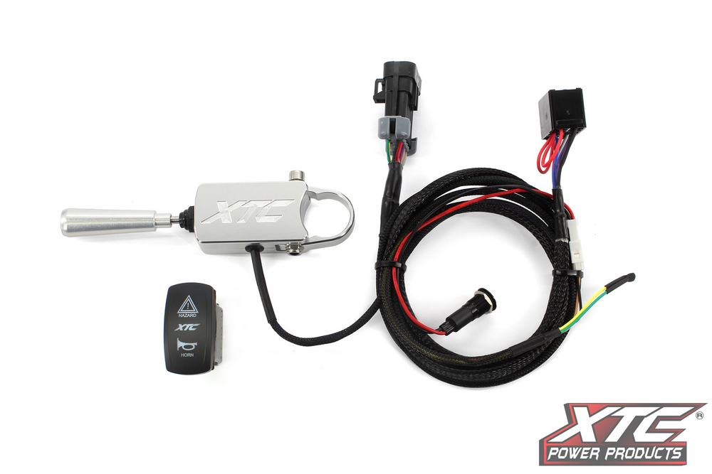 Xtc Power Products 630-1365 ATS-L-CAN-HD11 AUTO TURN SIGNAL KIT W/ BILLET COLUMN LEVER CAN