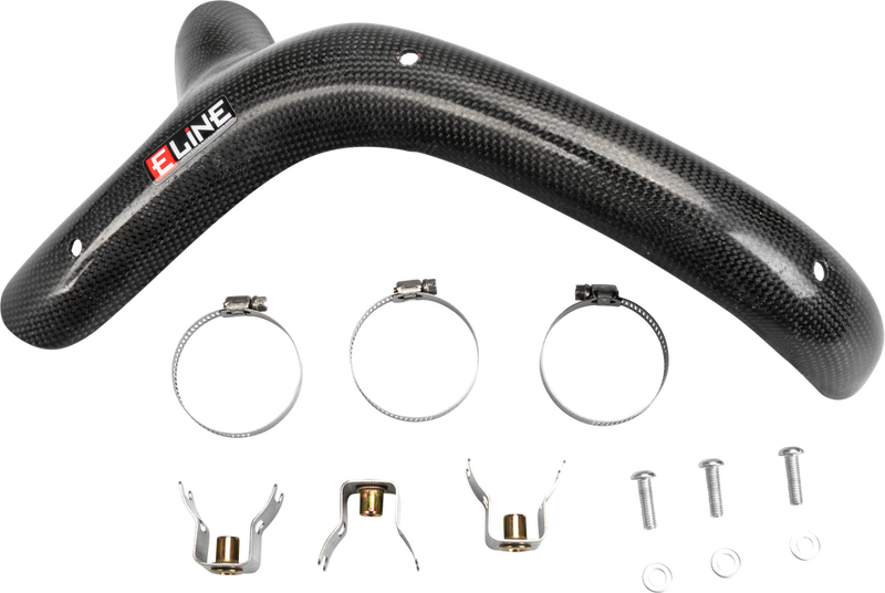 E-Line Accessories Carbon Fiber Heat Shields HUS - MHS35020 For Husqvarna FE 350 2020-2023 | KTM XCF 350 2020-2022