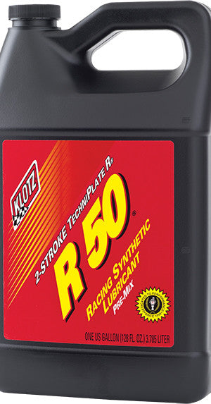 Klotz Oil R50 Techniplate 1GAL - KL-105 For Ski-Doo Snowmobiles 2002-2019 | Husqvarna Dirt Bikes 2003-2018 | Kawasaki Dirt Bikes 2002-2018