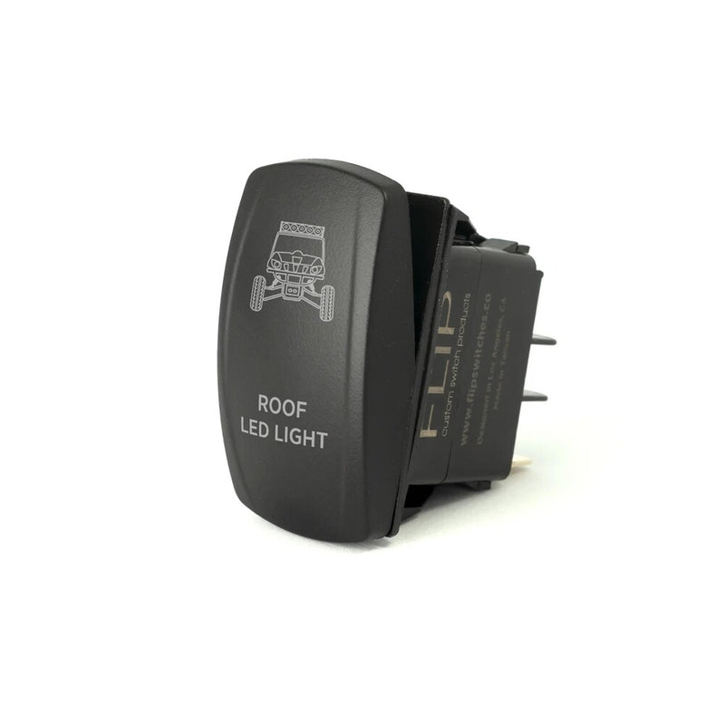 Flip 12-9116 SC11-L38-WHITE STD ROCKER SWITCH ROOF LED