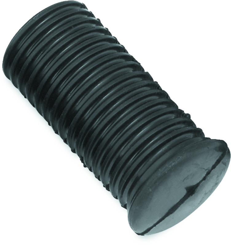 Bikers Choice 490351 52-85 Replacement Rider Peg Rubbers Black Rubber Large Replaces H-D 50940-52T - Photo - Primary