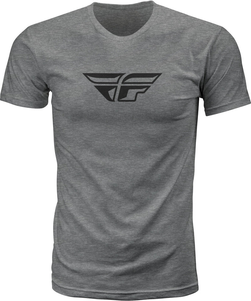Fly Racing 352-0619X 352-0619X FLY F-WING TEE DARK GREY HEATHER XL