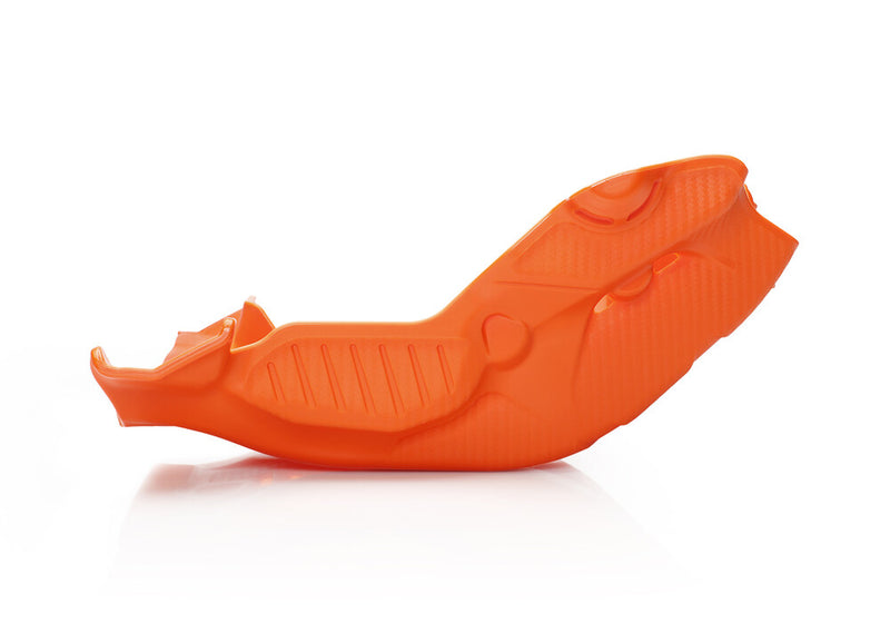 Acerbis Skid Plate Orange White - 2791635321 KTM EXC-F 250 / EXC-F 350 / XCF 350 / XCF 450 2020-2023