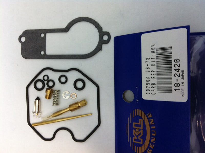 K&l Supply Carburetor Repair Kit - 18-2426 Honda CB750A Hondamatic 1976-1978