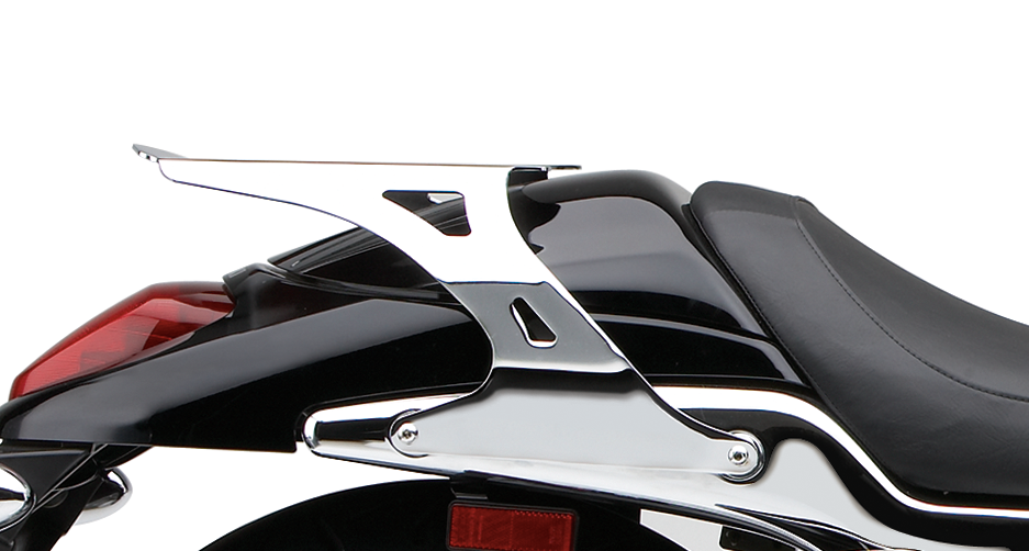 Cobra 82-97550 02-4345 SOLO LUGGAGE RACK CHROME FORMED SUZ M109R 06-14
